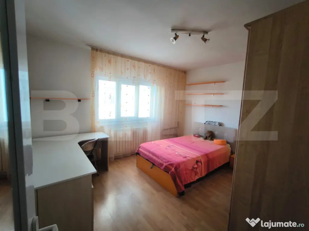 Apartament cu 3 camere, decomandat, 2 băi și pet friendly-