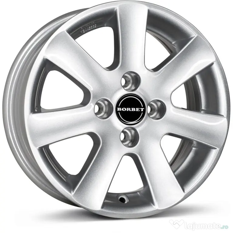 4 Roti cu Jante auto din aliaj Borbet CA 15" si anvelope de iarna Yokohama