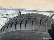 4 Roti cu Jante auto din aliaj Borbet CA 15" si anvelope de iarna Yokohama 