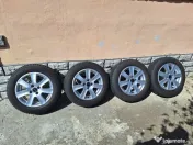 4 Roti cu Jante auto din aliaj Borbet CA 15" si anvelope de iarna Yokohama 