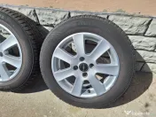 4 Roti cu Jante auto din aliaj Borbet CA 15" si anvelope de iarna Yokohama 