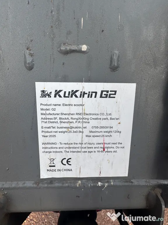 Kukirin G2