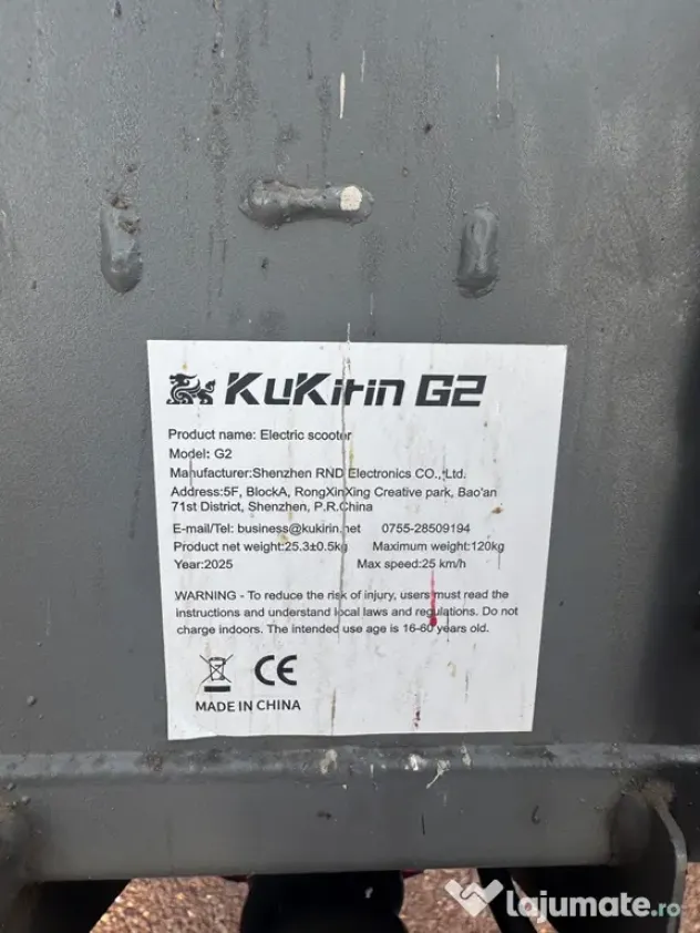 Kukirin G2