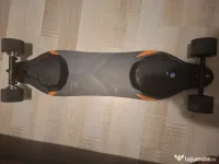 Skateboard Electric WowGo 3 Black Longboard – Ca Nou, Doar 150 km 