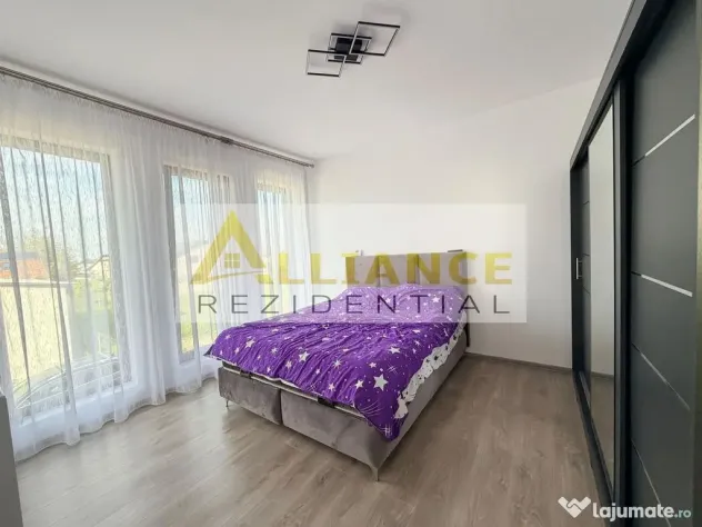Duplex mobilat si utilat - 4 camere -2 bai