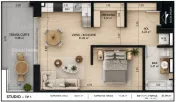 Gemina by the Lake | Studio Premium | Pipera Plaza | Rond OM 