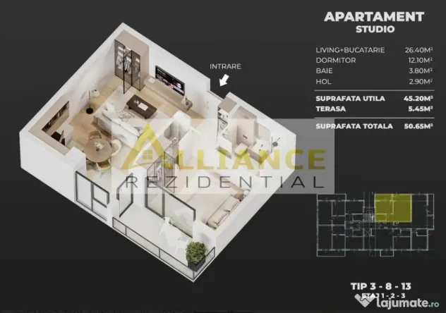 AME Residence Apartamente incalzire in pardoseala