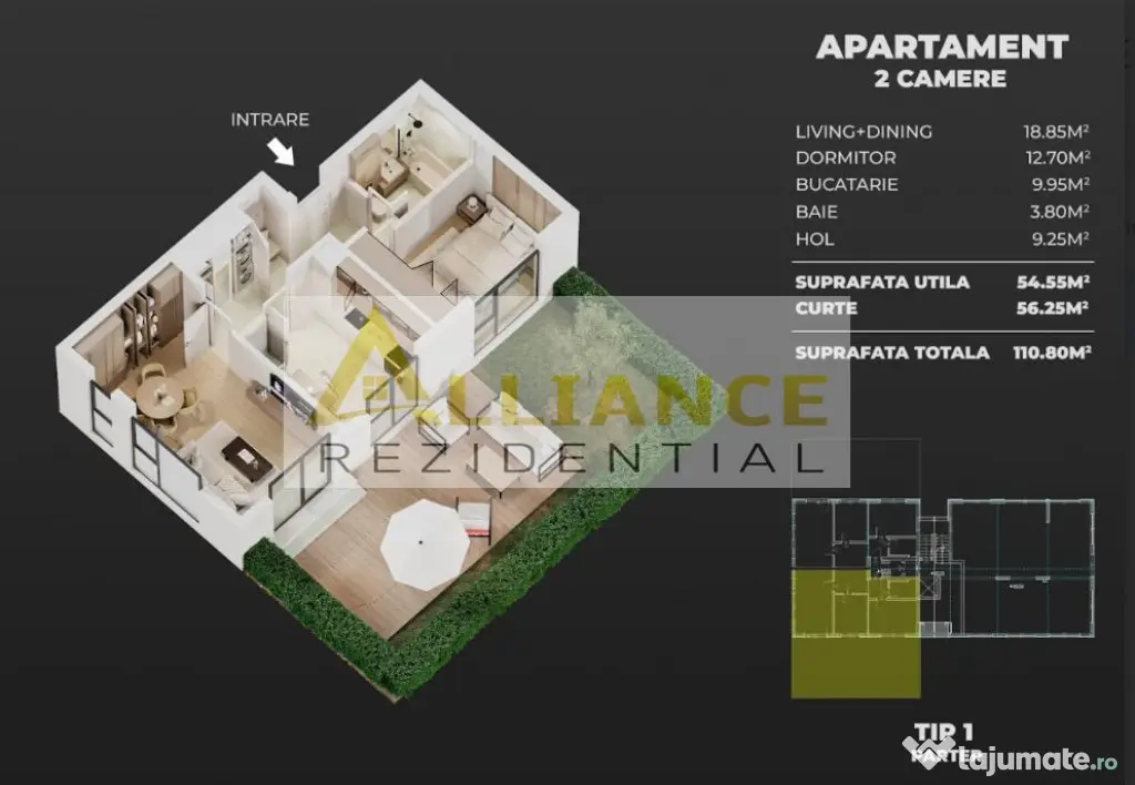 AME Residence Apartamente incalzire in pardoseala
