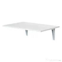 Homcom Masuta Perete Rabatabila – MDF & Metal, Ideala pentru Spatii Mici