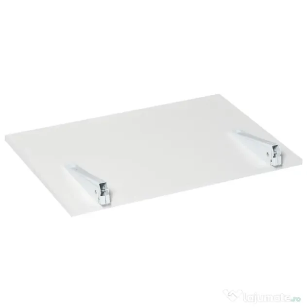 Homcom Masuta Perete Rabatabila – MDF & Metal, Ideala pentru Spatii Mici
