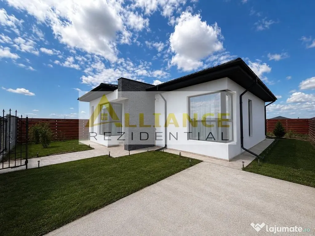 Casă individuală 3 camere 2 băi teren 375 mp !
