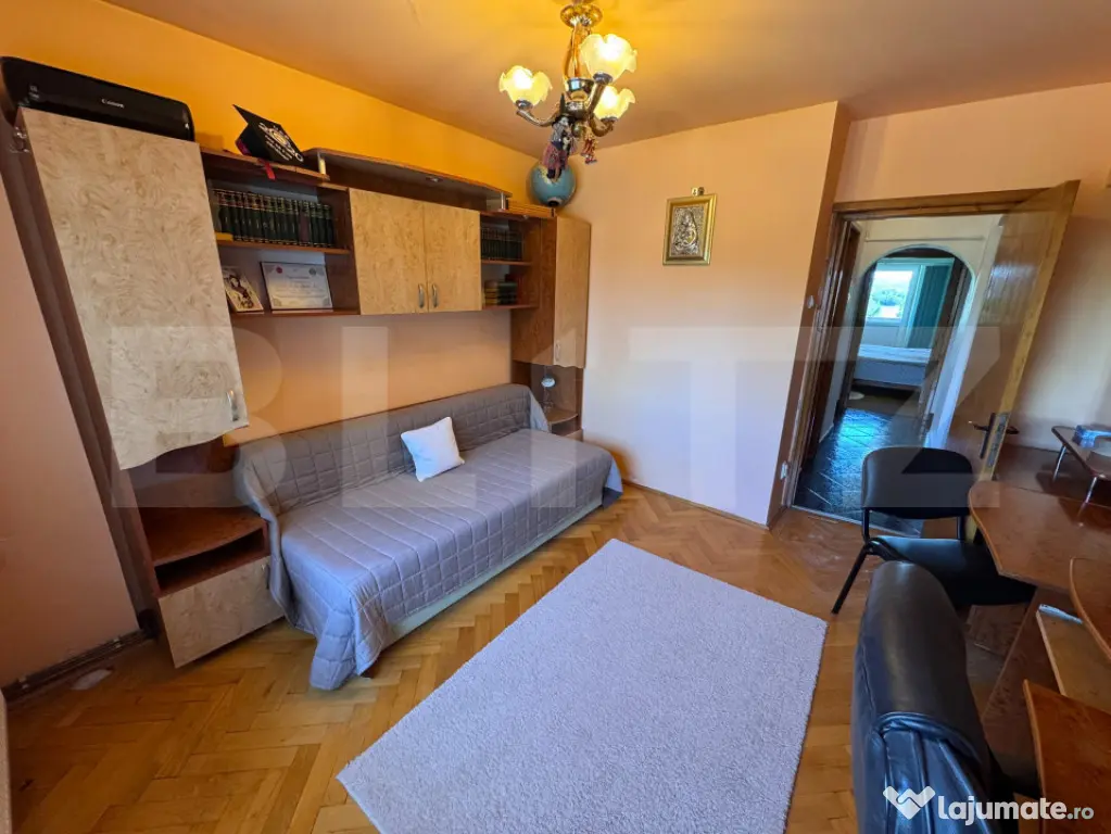 Apartament 3 camere, 79,57 mp utili, complet mobilat și uti