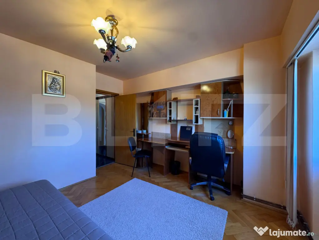 Apartament 3 camere, 79,57 mp utili, complet mobilat și uti