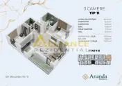 APARTAMENT 3 CAMERE DE VANZARE IN BLOC NOU - ZONA METROU ...