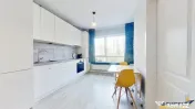 Studio modern, decomandat, etaj 2, mobilat, echipat, terasa, 
