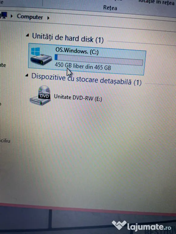 Laptop HP Slim Display 17,3 Led,5gb ram m.