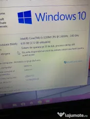 Lenovo intel core i5,Display 15,6,Wind 10,6gb ram,250gb m 