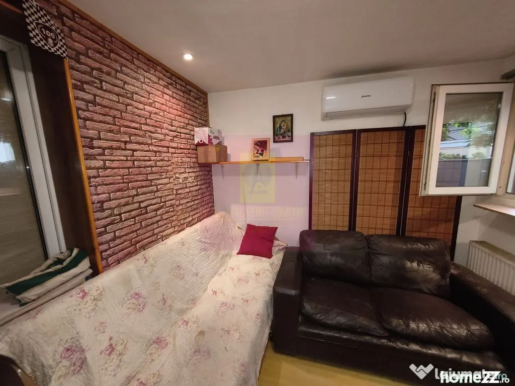Studio cu curte proprie de 25 mp, lângă Parcul IOR