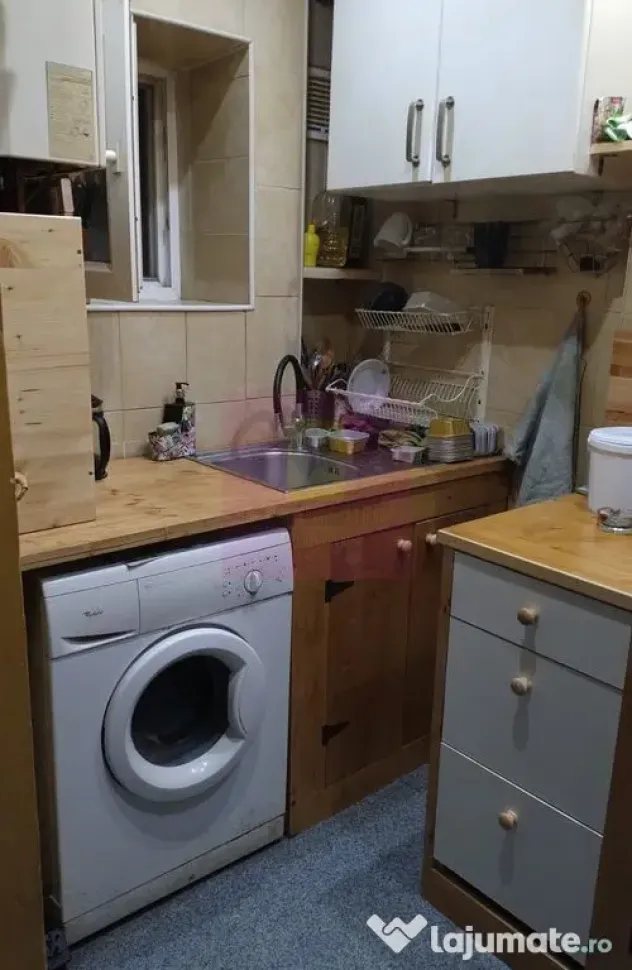 Studio cu curte proprie de 25 mp, lângă Parcul IOR