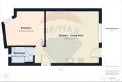 Apartament cu 2 camere ultrafinisat, de inchiriat - Zona ...