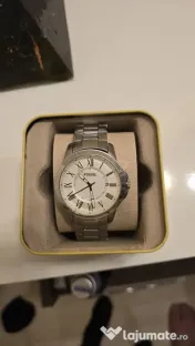 Ceas FOSSIL bărbatesc, quartz, brățara originală .
