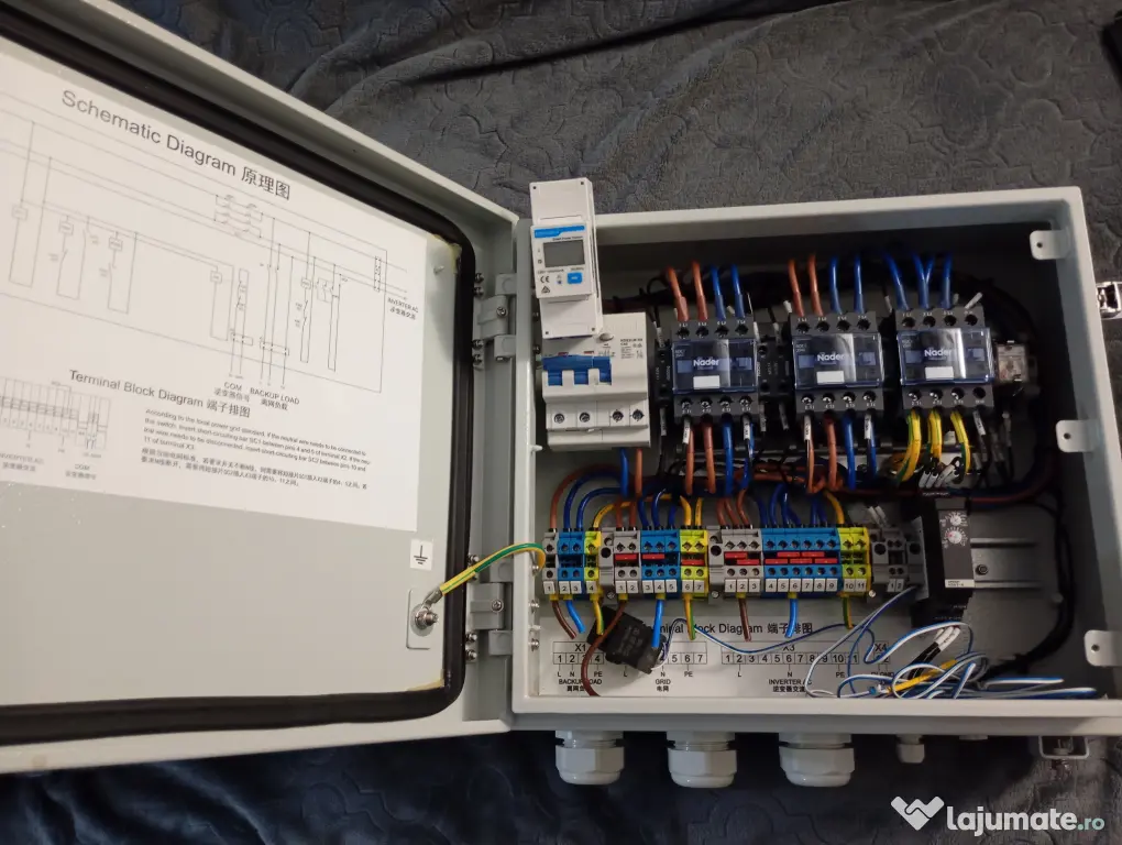 invertor Huawei 5kw , cu Backup Box, smart meter