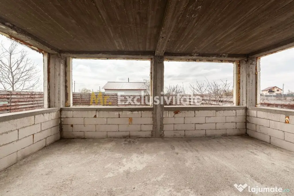 Casa P+M, 120mp utili, teren 477mp, Bradu, AG