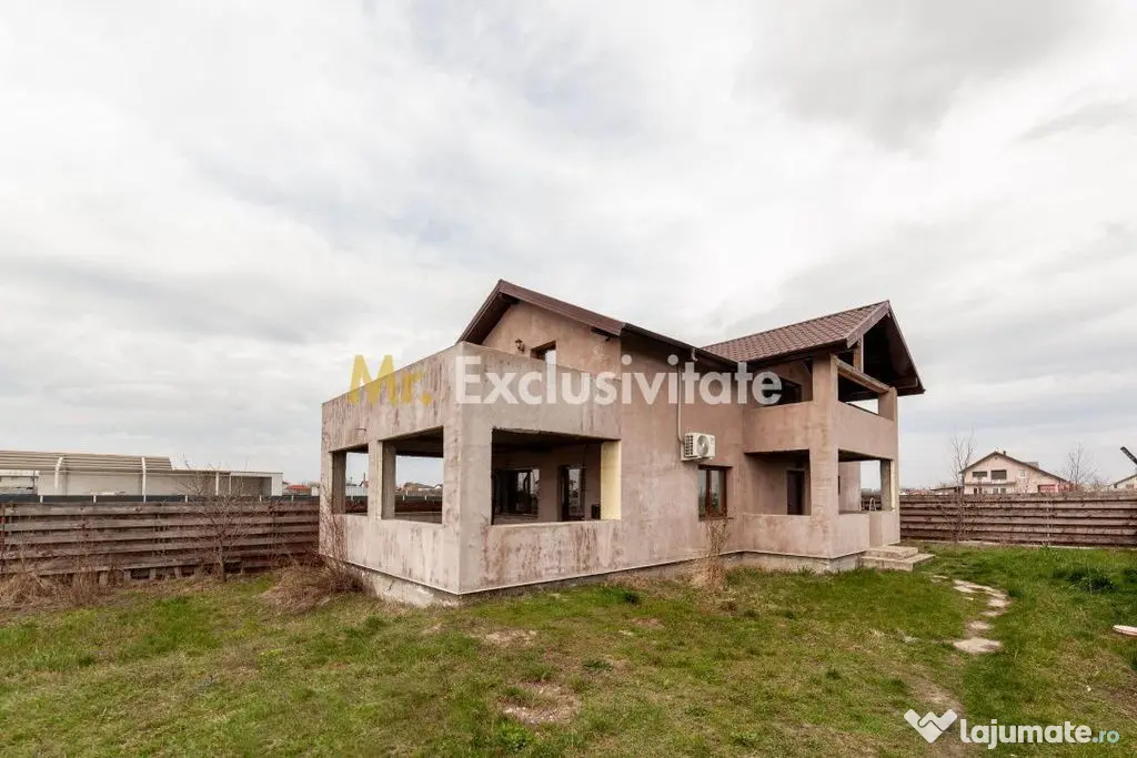 Casa P+M, 120mp utili, teren 477mp, Bradu, AG