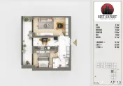 Apartament 2 camere Modern-Incalzire Pardoseala 