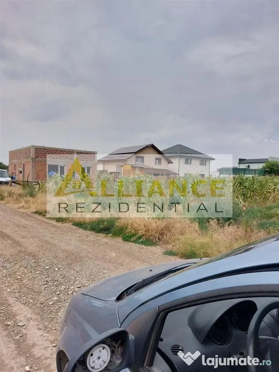 Teren 330 mpla 250-300 m de alte case.Zona in dezvoltare.