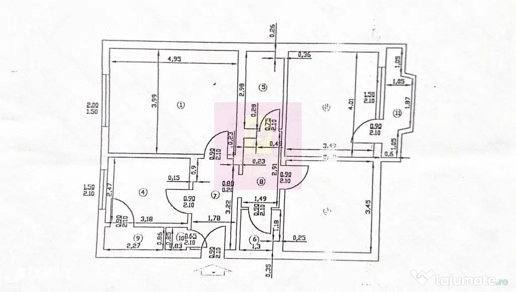 Apartament cu 3 camere Vitan Mall Mobilat Utilat