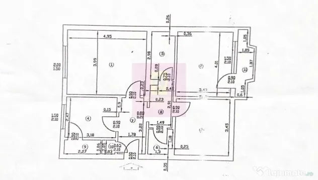 Apartament cu 3 camere Vitan Mall Mobilat Utilat