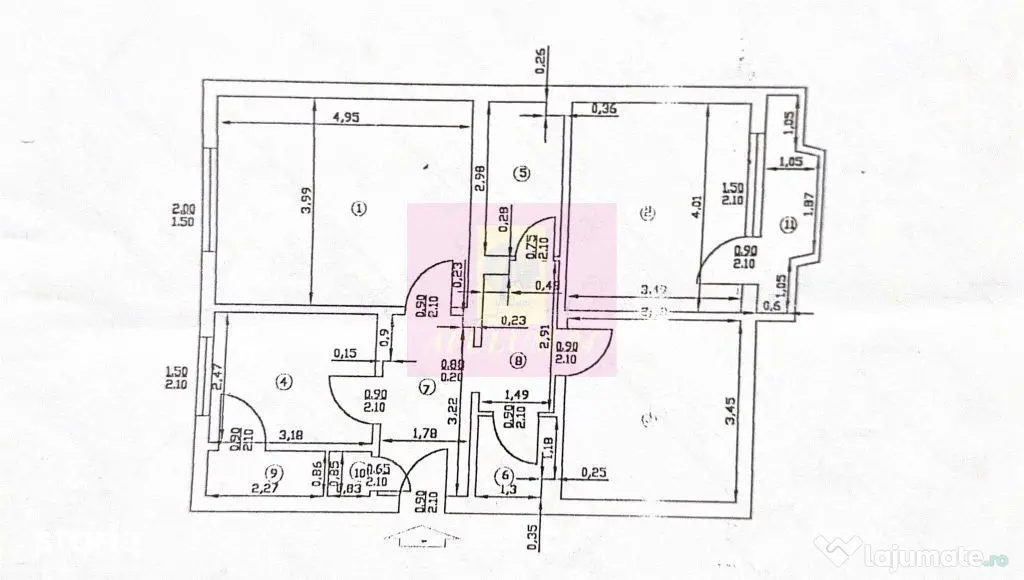 Apartament cu 3 camere Vitan Mall Mobilat Utilat - Bucuresti (Bucuresti-Ilfov)