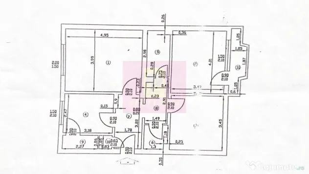Apartament cu 3 camere Vitan Mall Mobilat Utilat - Bucuresti (Bucuresti-Ilfov)