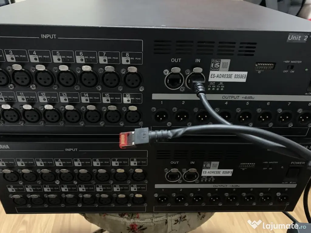 mixer digital yamaha ls9/32 +dante+stagebox