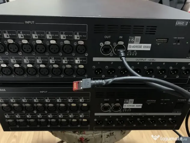 mixer digital yamaha ls9/32 +dante+stagebox