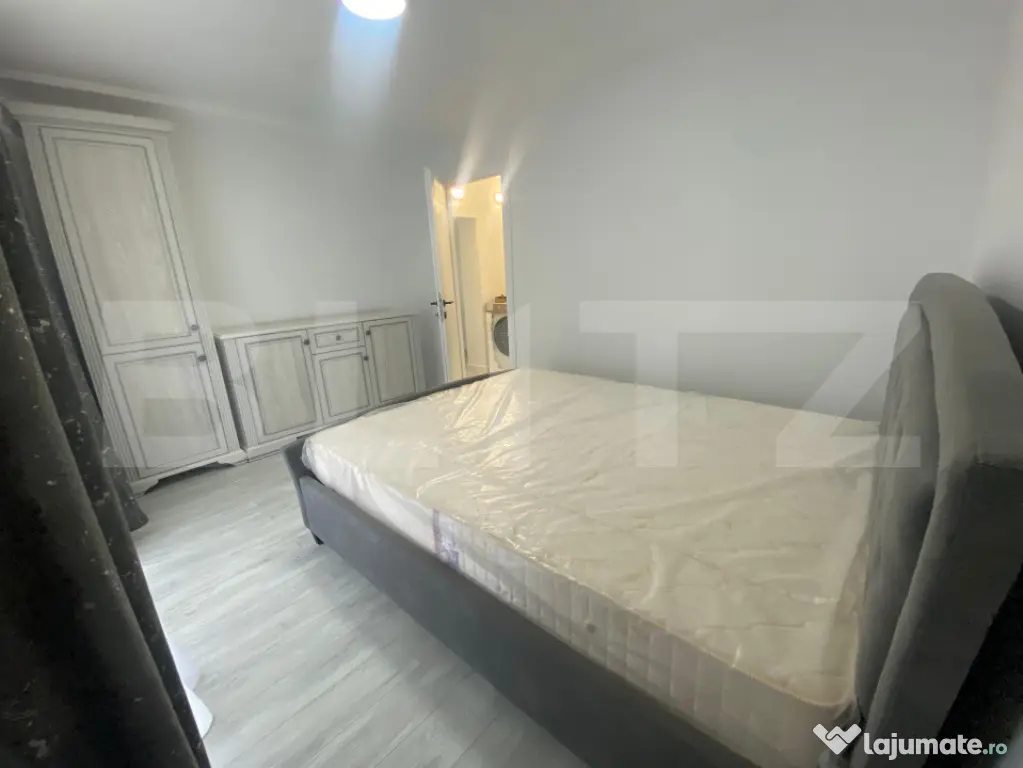 Apartament de inchiriat, cu 3 camere, 50 mp, gradina, modern