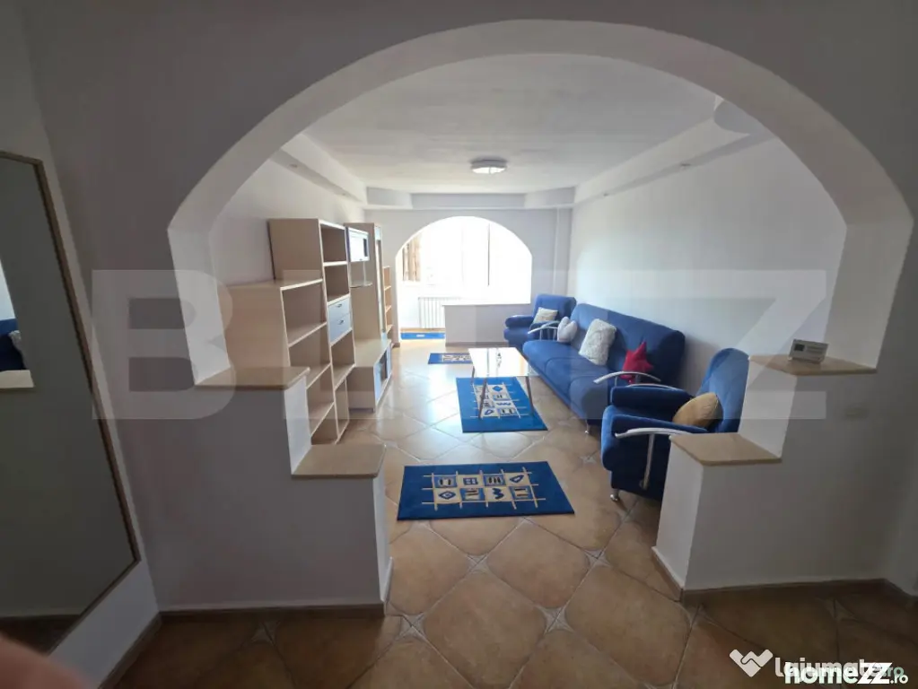 Închiriere apartament 2 camere, 55 mp, complet renovat, cu