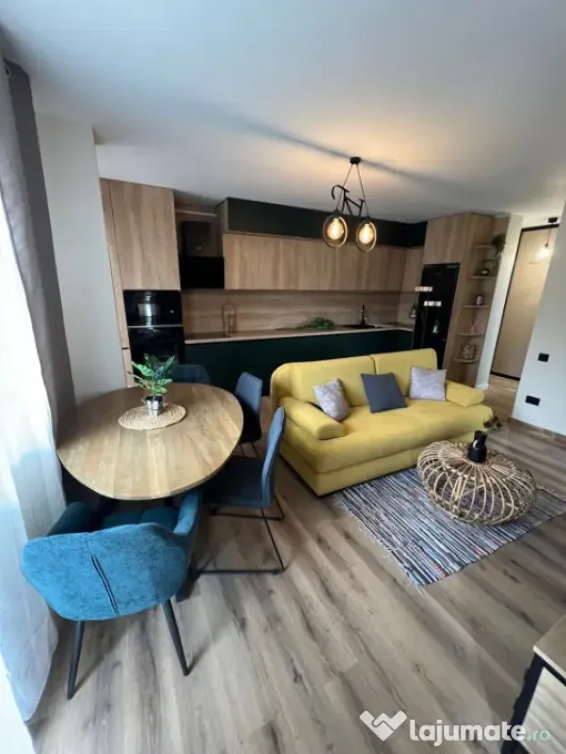 Apartament 2 camere 55,8 mp si terasa 12 mp in Floresti zona