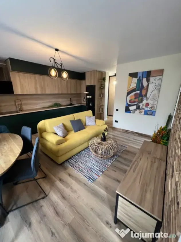 Apartament 2 camere 55,8 mp si terasa 12 mp in Floresti zona