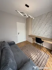 Apartament Ultrafinisat 3 camere cu gradina, mobilat utilat,