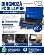 Diagnoză PC și laptop la domiciliu București – hardware și software