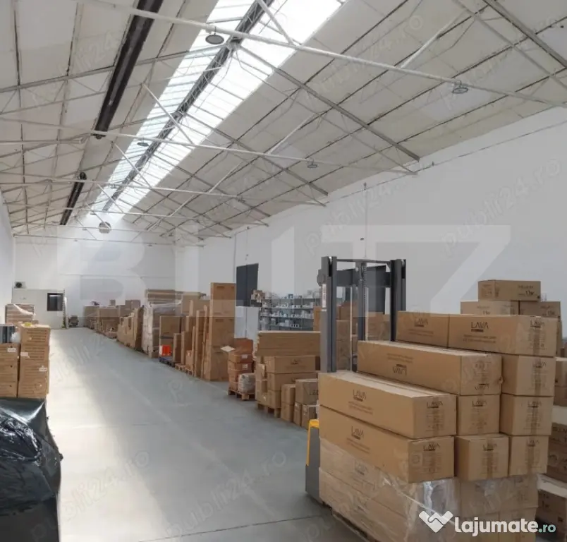 Spațiu Industrial / Hală – 1.100 mp utili, teren 2.471 m