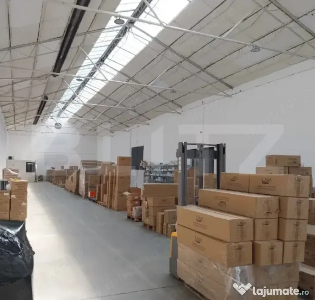 Spațiu Industrial / Hală – 1.100 mp utili, teren 2.471 m