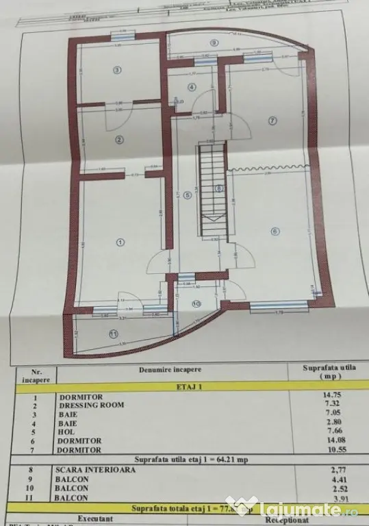 Pipera - Vilă duplex 6 camere și 4 băi