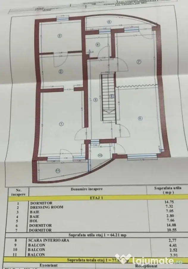 Pipera - Vilă duplex 6 camere și 4 băi