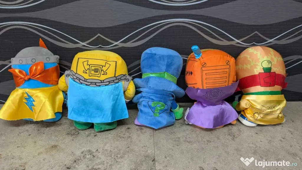 Set jucării plușuri Super Zings - Super Things originale
