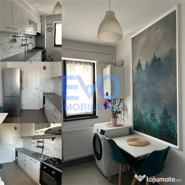 Apartament 3 camere, 70mp, 2 balcoane, lo de parcare, AC, V
