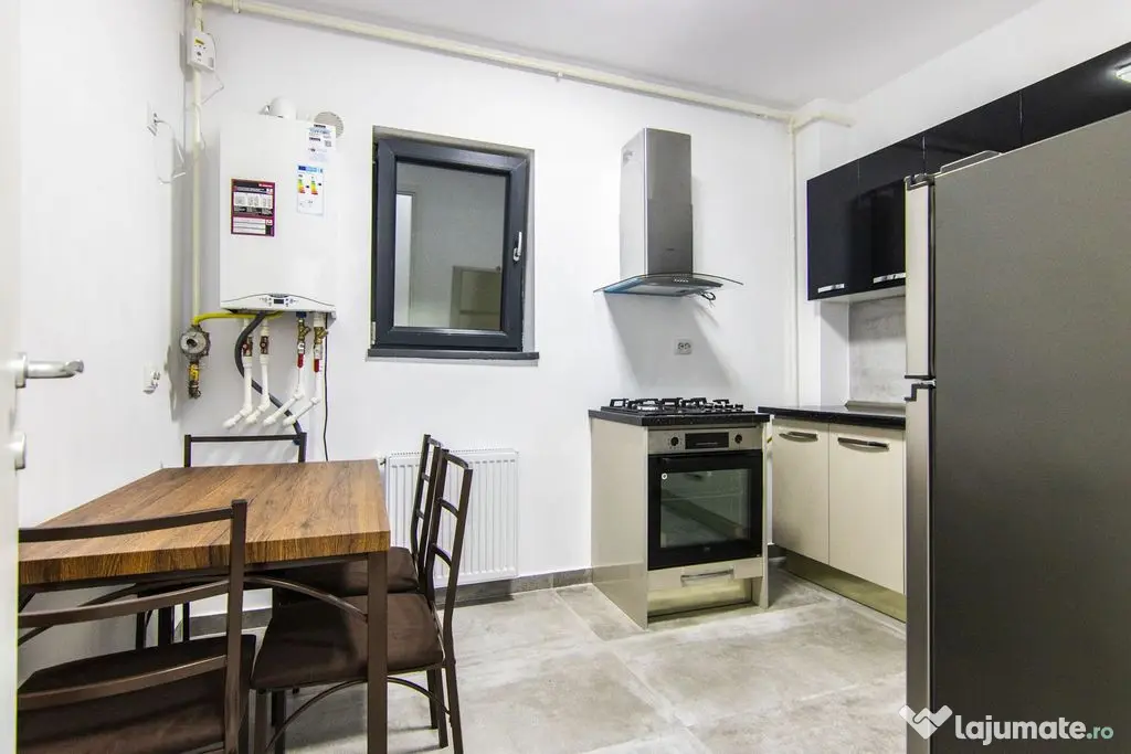 2 Camere, BUCATARIE INCHISA, balcon, mobilat/utilat, 5 mi...