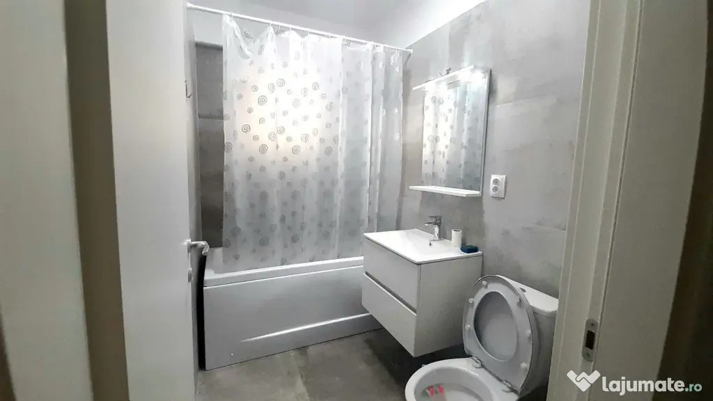 2 Camere, BUCATARIE INCHISA, balcon, mobilat/utilat, 5 mi...